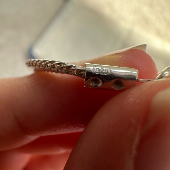 Sterling silver necklace - Picture 2 of 4